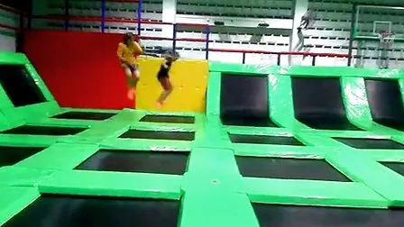 Mich Rectangle Indoor Fitness Trampoline 