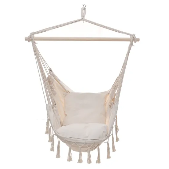 Amazon Hot Seller Hammock Chair Garden Swing with Soft Pillows 