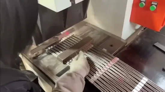 Stainless Steel Flexible Wire Ferrule Cable Rope Mesh Net for Zoo Animal X