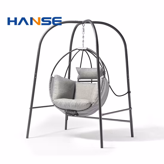 Comfortable 3 Seater Canopy Swing Chair Garden Patio Swing Hanging Chair