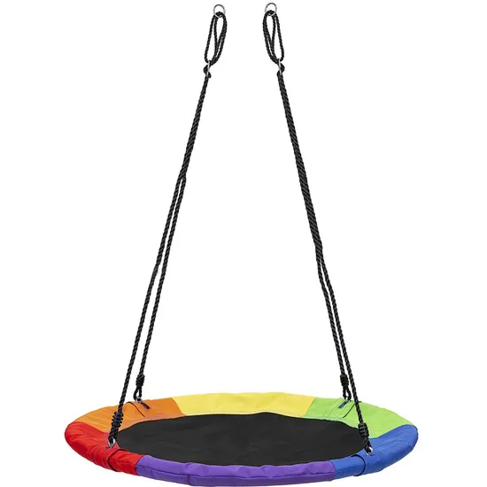 CE Outdoor Indoor Tree Swing Set Patio Saucer Playground Nest Children Toy Kids Swing 
