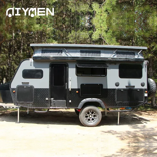 Travel Trailer Sale RV Camper Slide Outs and Offroad Caravan Toy Hauler Australia with Aluminum Frame for Sale 