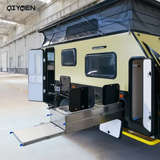 China Manufacturer off Road Offroad Trailer RV Wohnmobil Hybrid Caravans 
