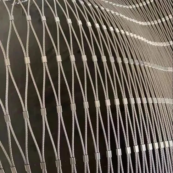 Strand Wire Rope Ferrule Mesh Handrail Decoration X
